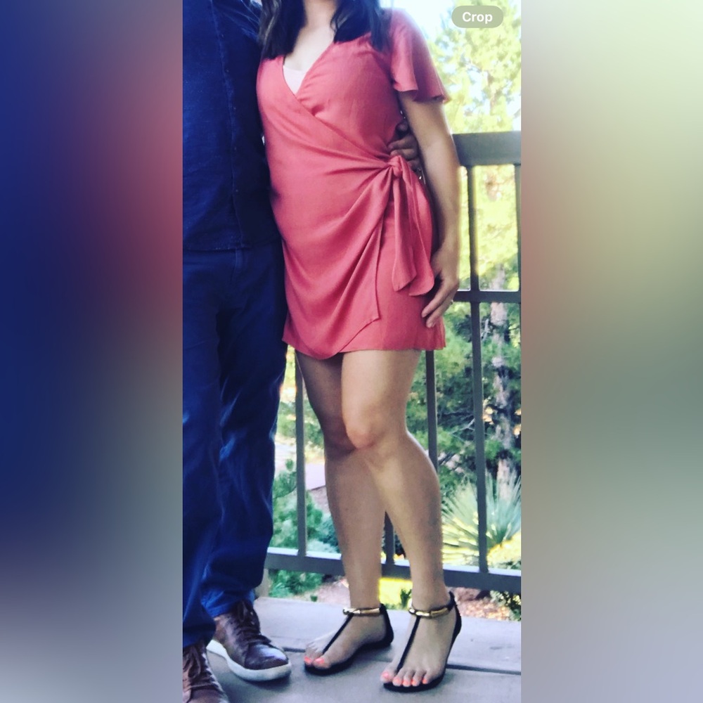 Adorable wrap dress